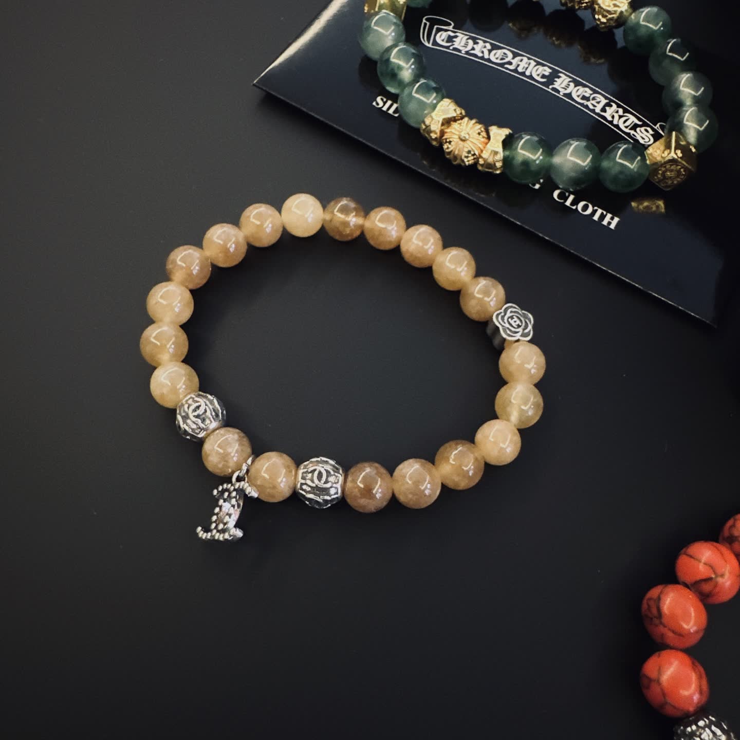 Chrome Hearts Beaded Bracelets Set